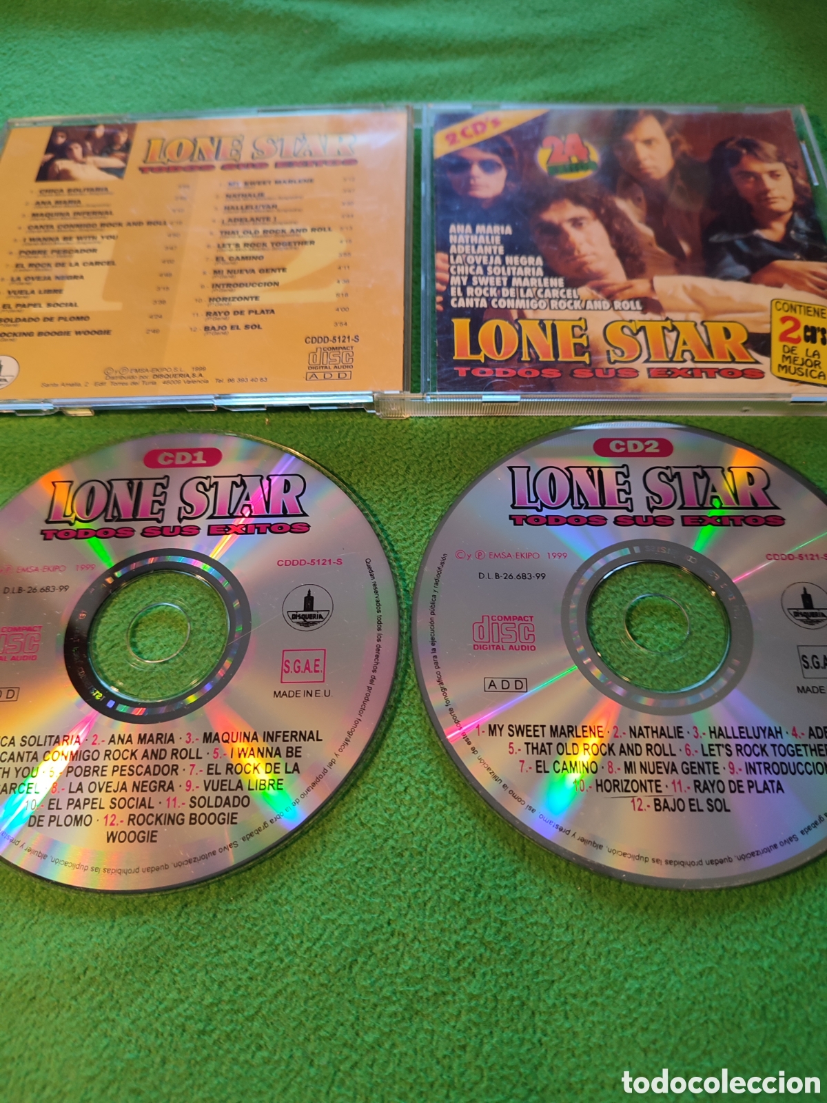 CDs de m&uacute;sica: Lone Star - Todos sus &eacute;xitos 2 CDs - Foto 2