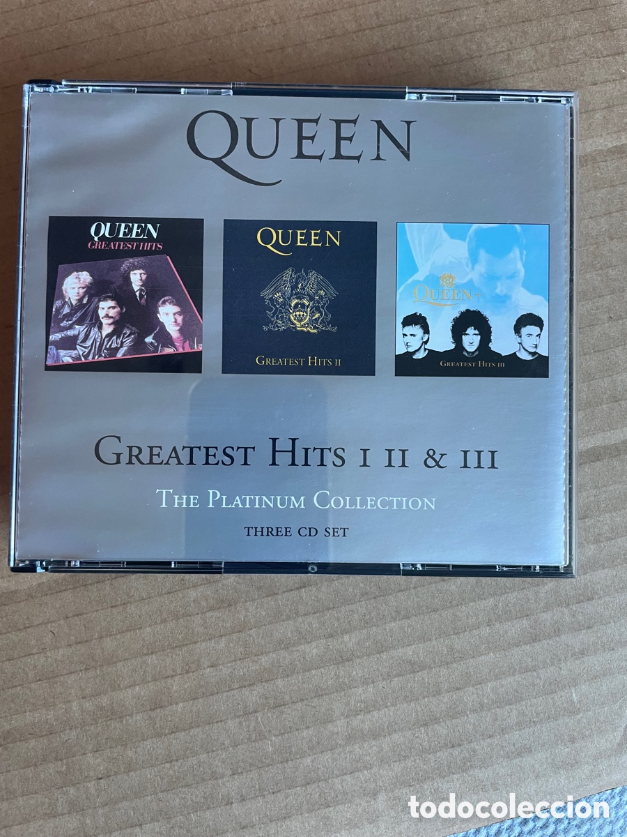 CDs de m&uacute;sica: Queen Greatest hits I II &. III - Foto 5