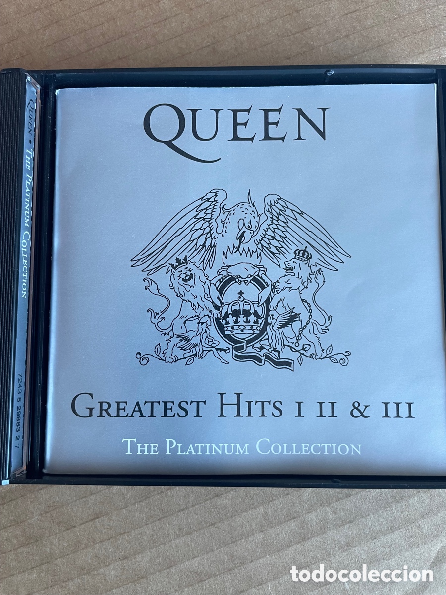 CDs de m&uacute;sica: Queen Greatest hits I II &. III - Foto 9