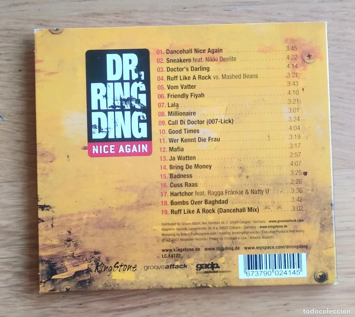 CDs de m&uacute;sica: DR. RING-DING: &rdquo;NICE AGAIN&rdquo; CD 2007 - SKA- REGGAE - RAGGA - Foto 2