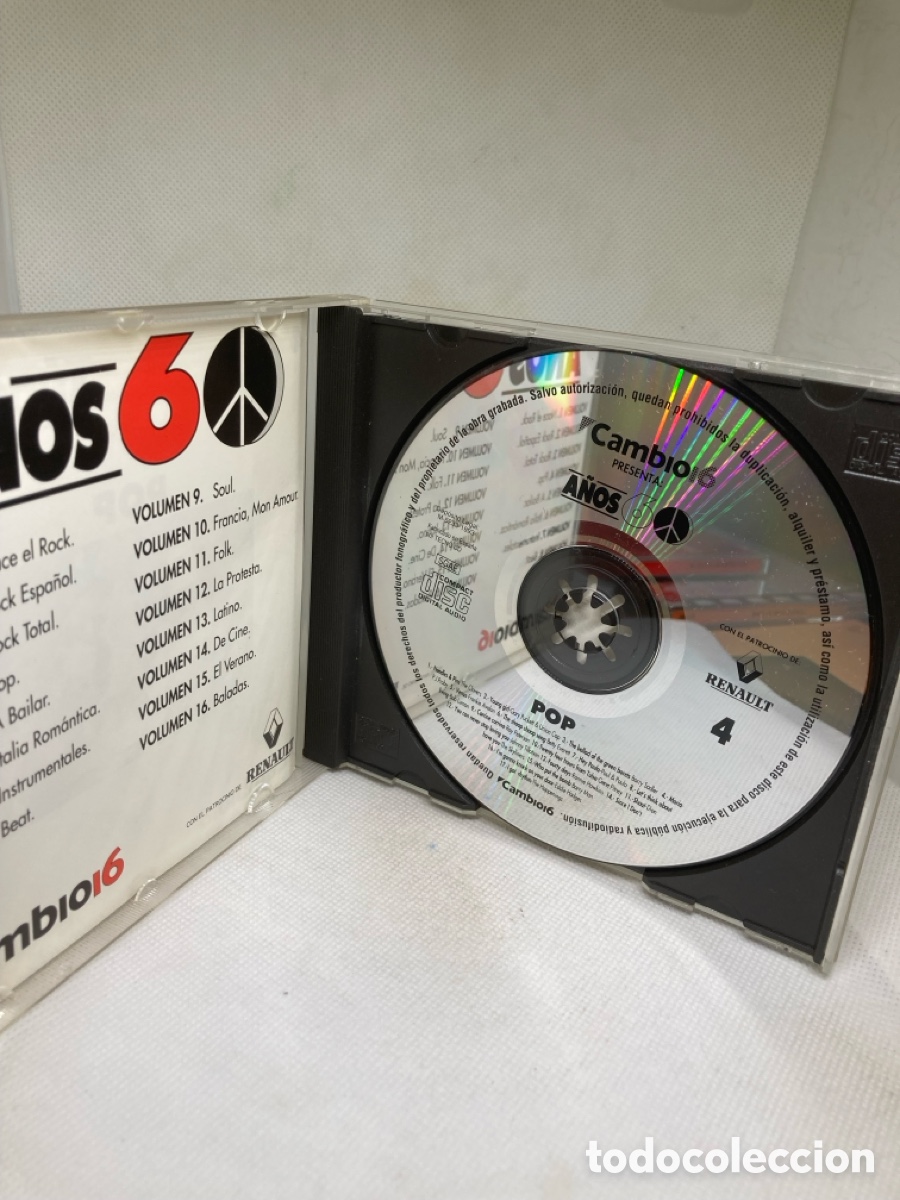 CDs de m&uacute;sica: LO MEJOR DE LOS 60 - Foto 3