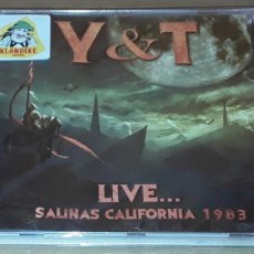 CDs de Música: CD - Y & T - LIVE... SALINAS CALIFORNIA 1983 - NUEVO Y PRECINTADO - Y&T