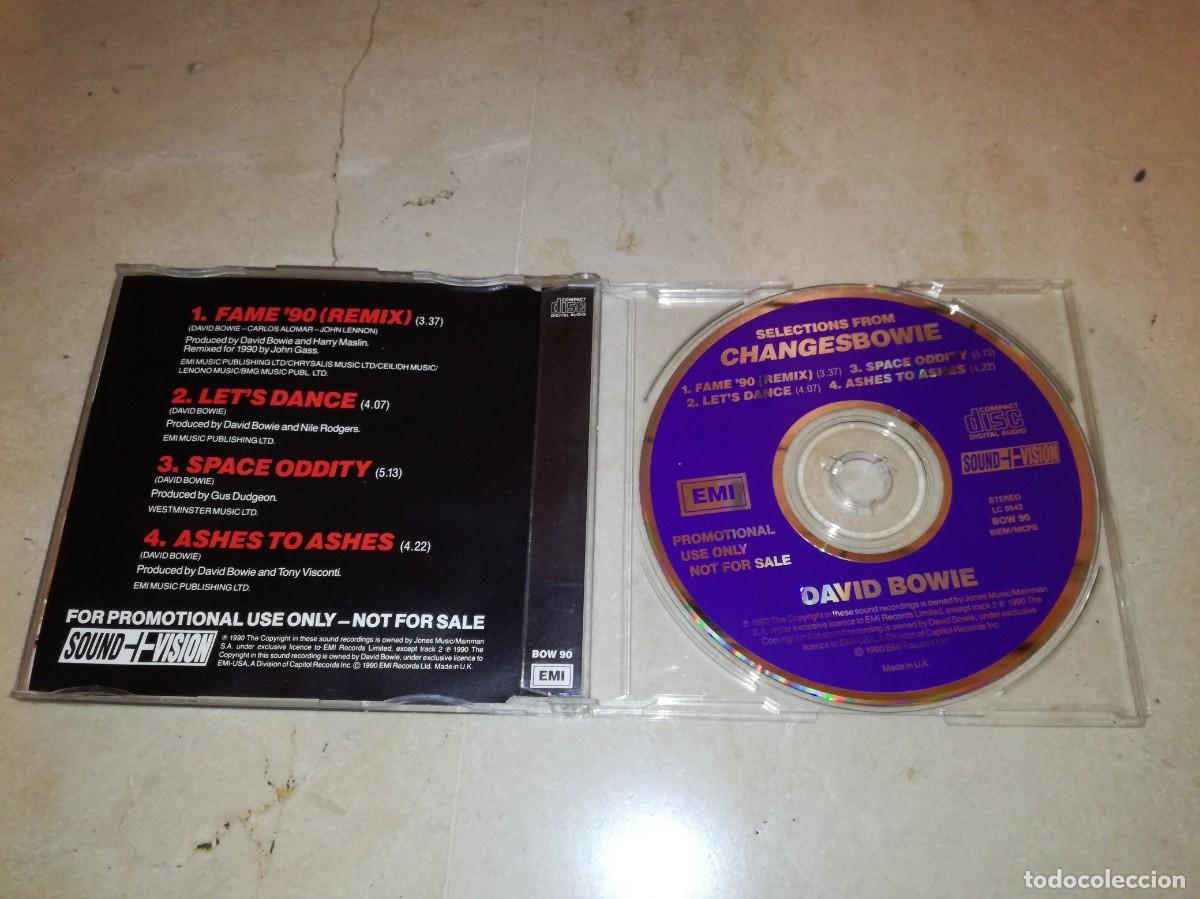 CDs de m&uacute;sica: DAVID BOWIE-SELECTIONS FROM CHANGESBOWIE-PROMOCIONAL-CD SINGLE - Foto 2