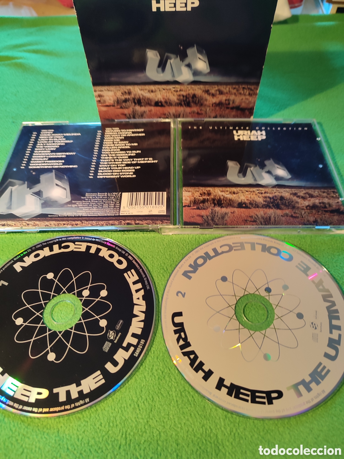 CDs de m&uacute;sica: Uriah Heep - The ultimate Collection 2 CDs - Foto 2