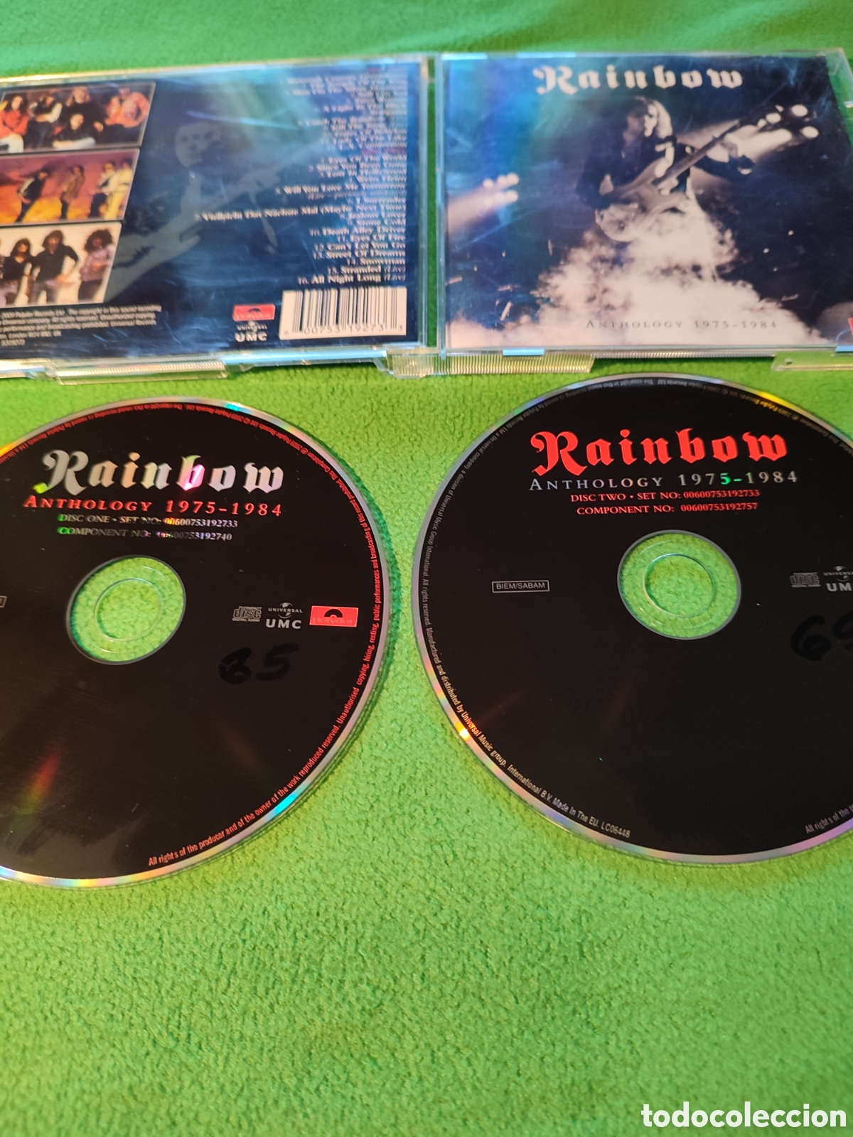 CDs de m&uacute;sica: Rainbow - Anthology 1975 - 1984 2 cds - Foto 2