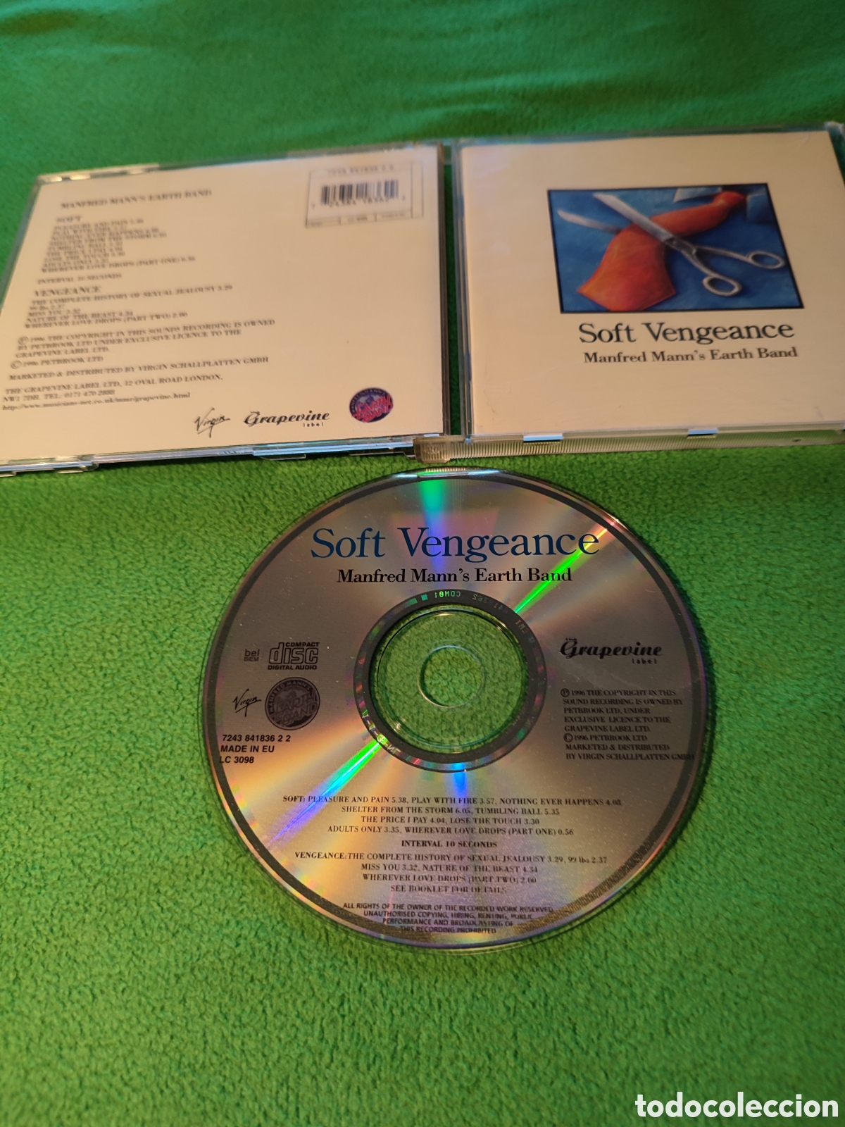 CDs de m&uacute;sica: Manfred Mann Earth Band - Soft vengeance - Foto 2
