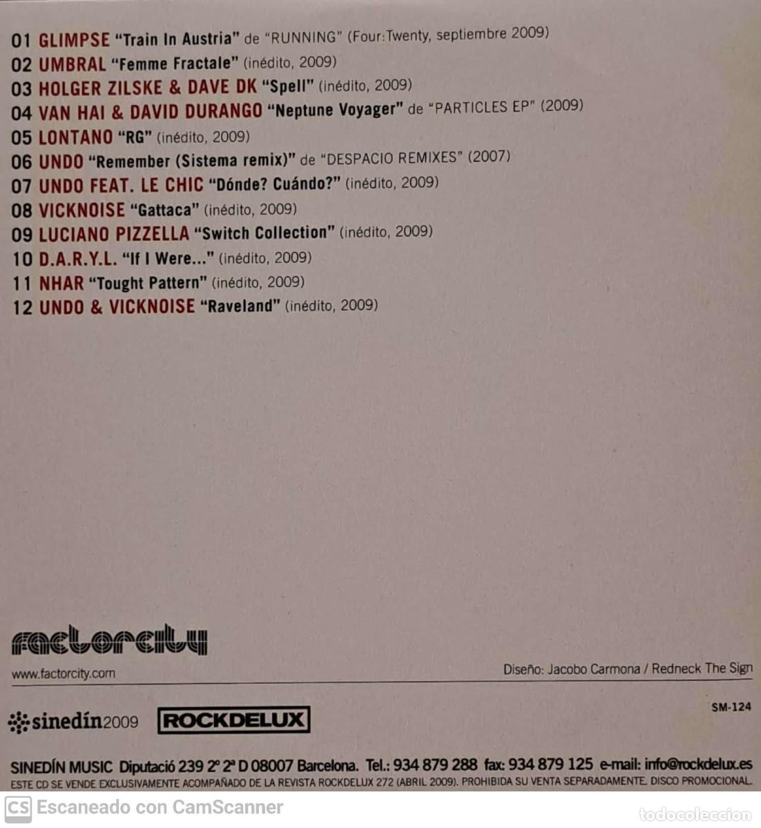 CDs de m&uacute;sica: Various &lrm;&ndash; Factordelux - Foto 2