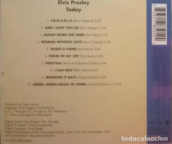 CDs de m&uacute;sica: Elvis &ndash; Today - Foto 2