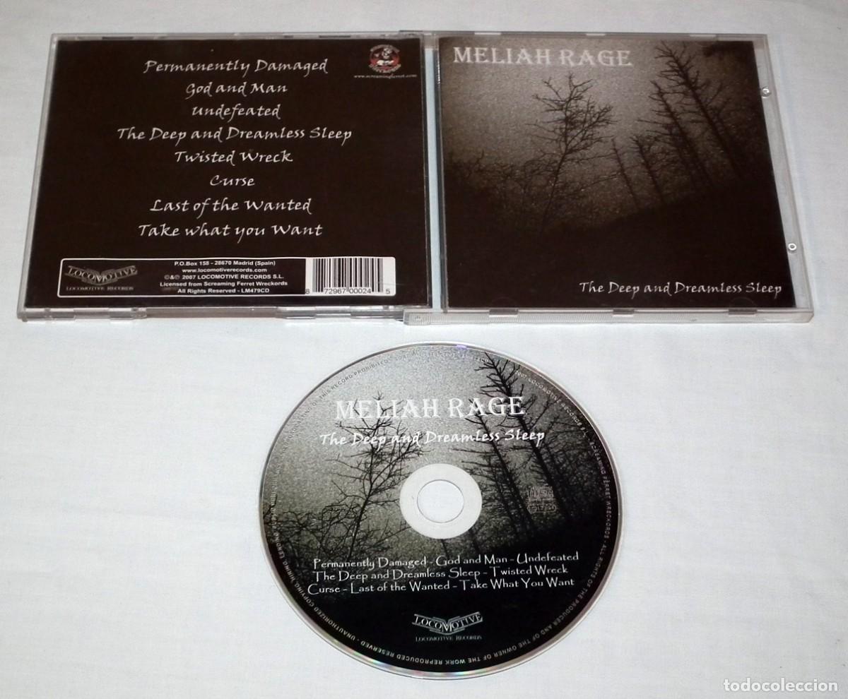 CDs de m&uacute;sica: CD MELIAH RAGE - THE DEEP AND DREAMLESS SLEEP - Foto 2
