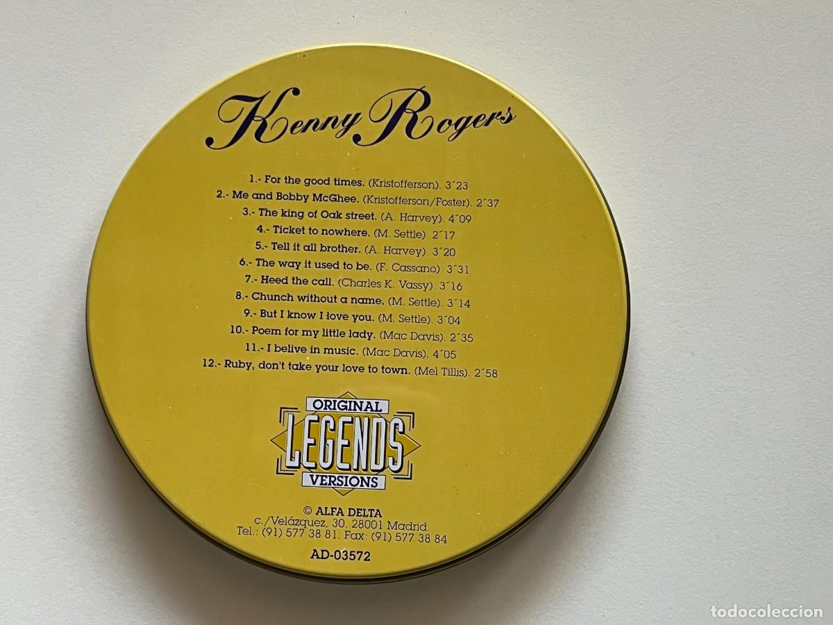 CDs de m&uacute;sica: CD KENNY ROGERS ORIGINAL LEGENDS - Foto 2