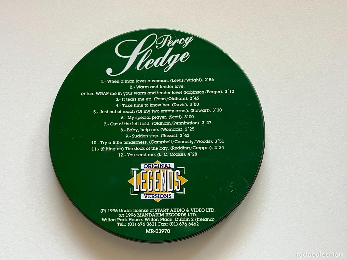 CDs de m&uacute;sica: CD PERCY SLEDGE ORIGINAL LEGENDS - Foto 2