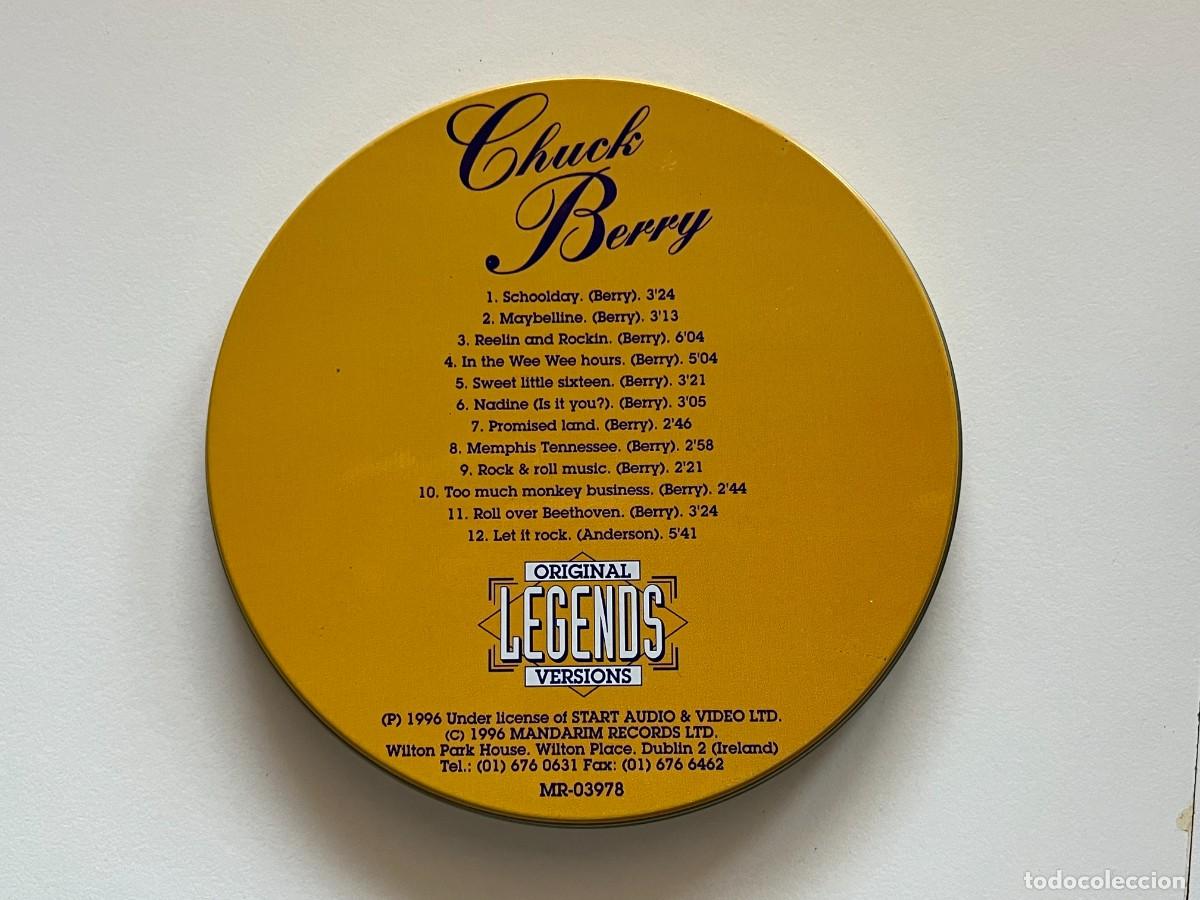 CDs de m&uacute;sica: CD CHUCK BERRY ORIGINAL LEGENDS - Foto 2