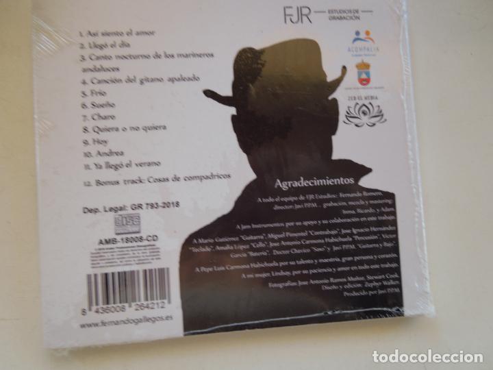 CDs de m&uacute;sica: FERNANDO GALLEGOS - HOY - CD PRECINTADO - Foto 2