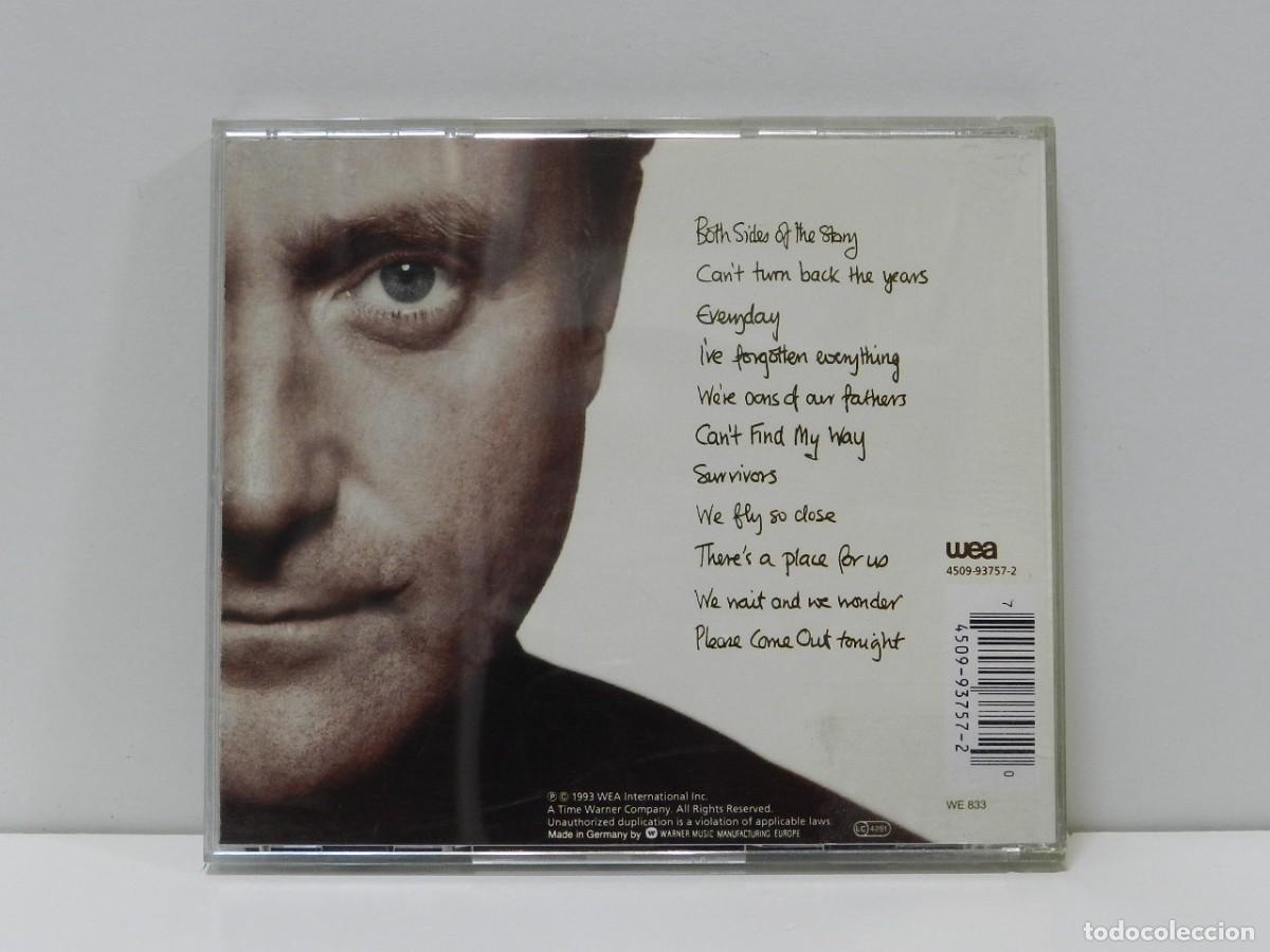 CDs de m&uacute;sica: DISCO CD. Phil Collins &ndash; Both Sides. COMPACT DISC. - Foto 2