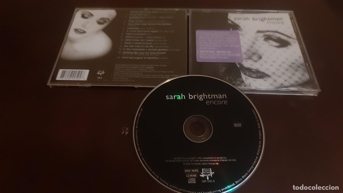 CDs de m&uacute;sica: SARAH BRIGHTMAN - CD - ENCORE - OPERA - LIRICA - Foto 1