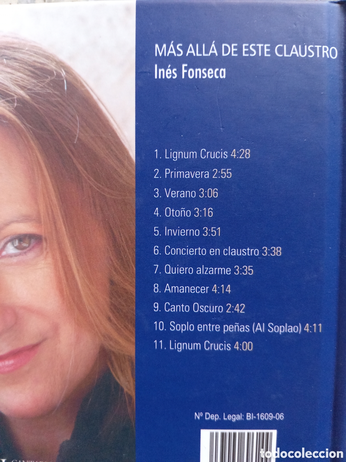 CDs de m&uacute;sica: CD Y LIBRO INES FONSECA MAS ALLA DEL CLAUSTRO - Foto 2