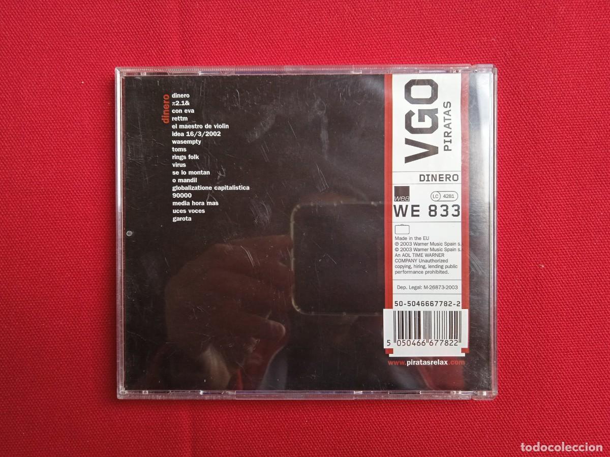 CDs de m&uacute;sica: PIRATAS - DINERO - CD 2003 - Foto 2