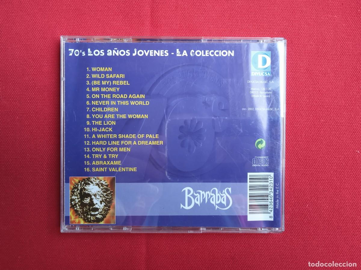 CDs de m&uacute;sica: BARRAB&Aacute;S - 70S LOS A&Ntilde;OS J&Oacute;VENES - Foto 2