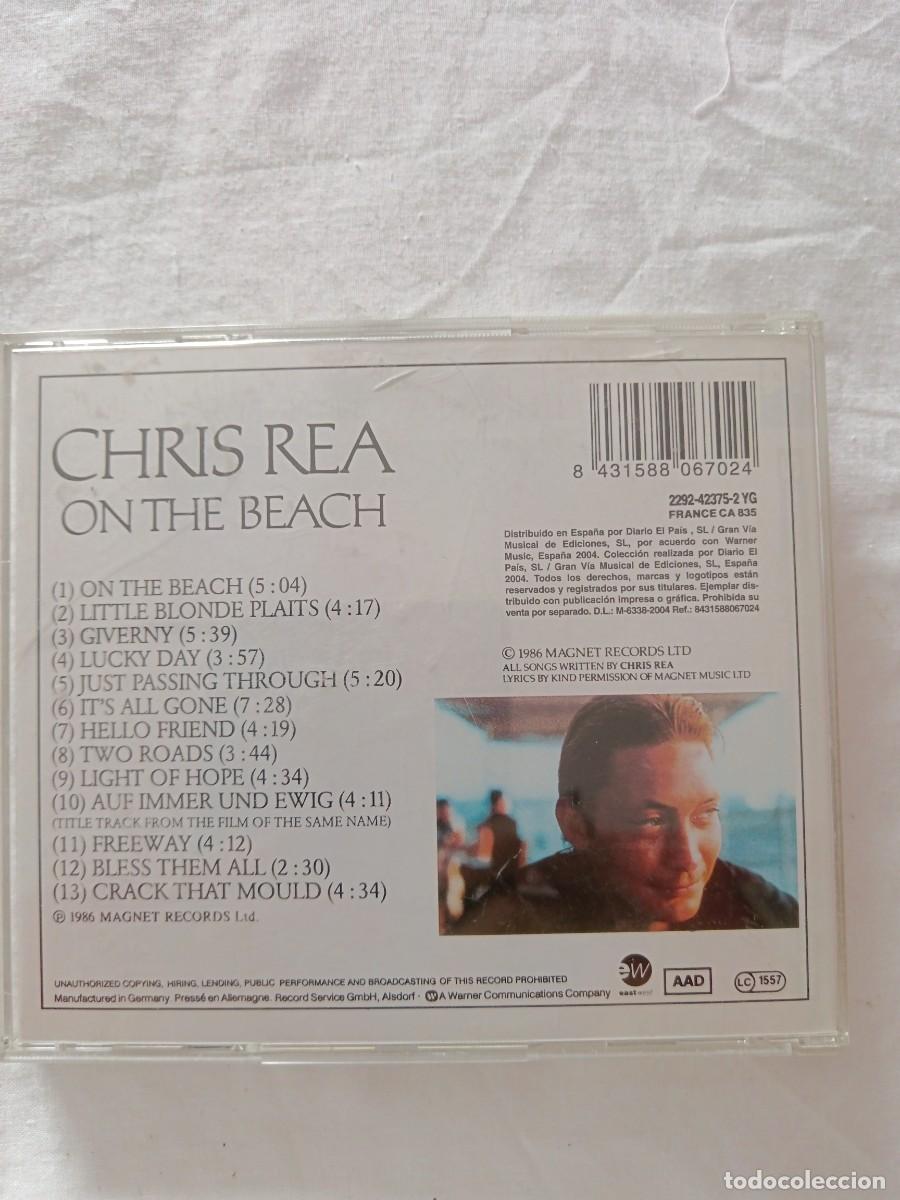 CDs de m&uacute;sica: Chris Rea. On the beach - Foto 2