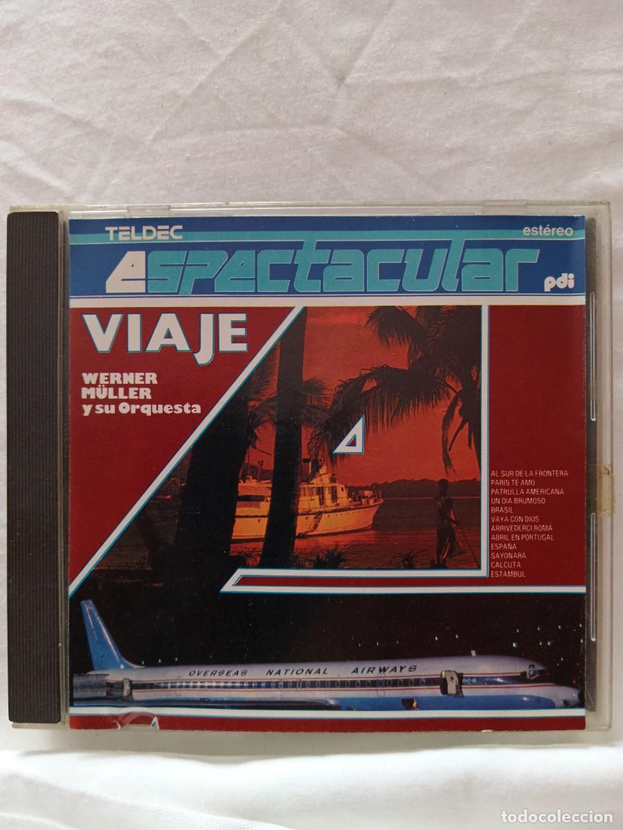 CDs de m&uacute;sica: Werner M&uuml;ller y su orquesta. Viaje espectacular - Foto 1