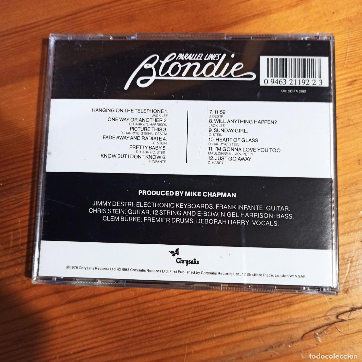 CDs de m&uacute;sica: CD - Blondie - Paralle Lines - Foto 2