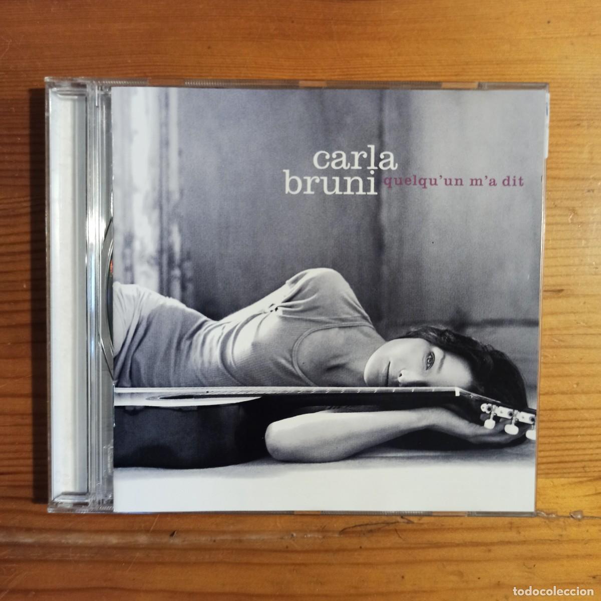 CDs de m&uacute;sica: CD Carla Bruni &ndash; Quelquun Ma Dit - Foto 1