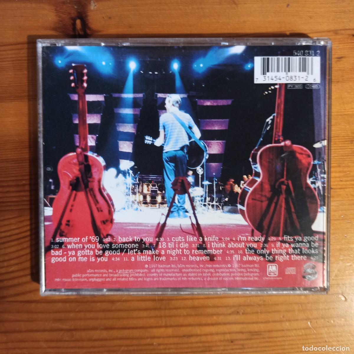 CDs de m&uacute;sica: CD Byan Adams - Unplugged - Foto 2