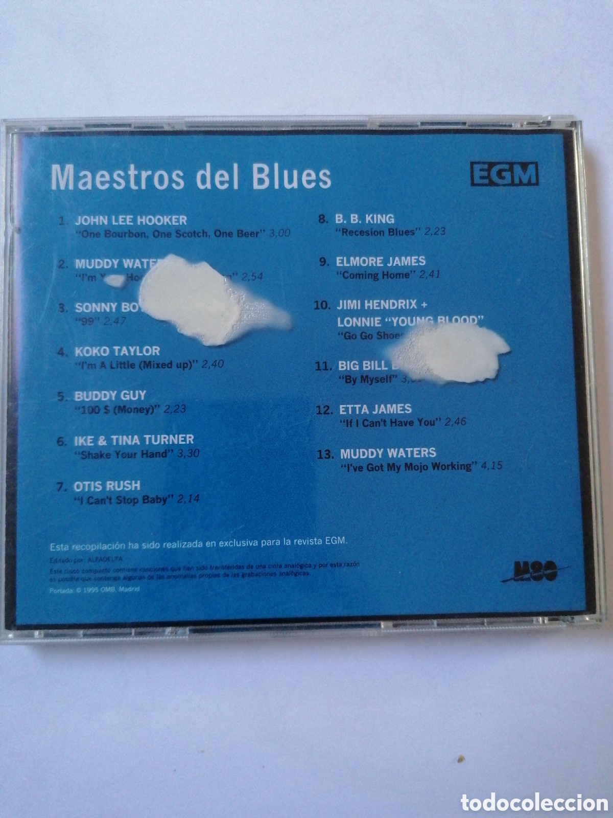 CDs de m&uacute;sica: CD MAESTROS DEL BLUES. - Foto 3