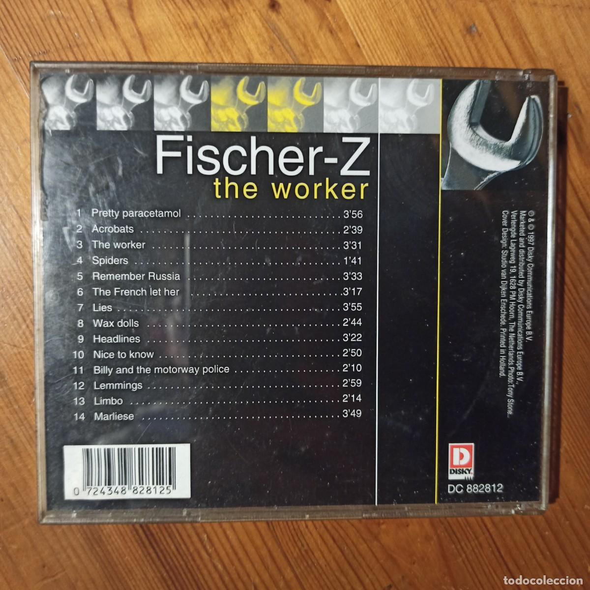 CDs de m&uacute;sica: CD Fischer-Z &ndash; The Worker - Foto 2