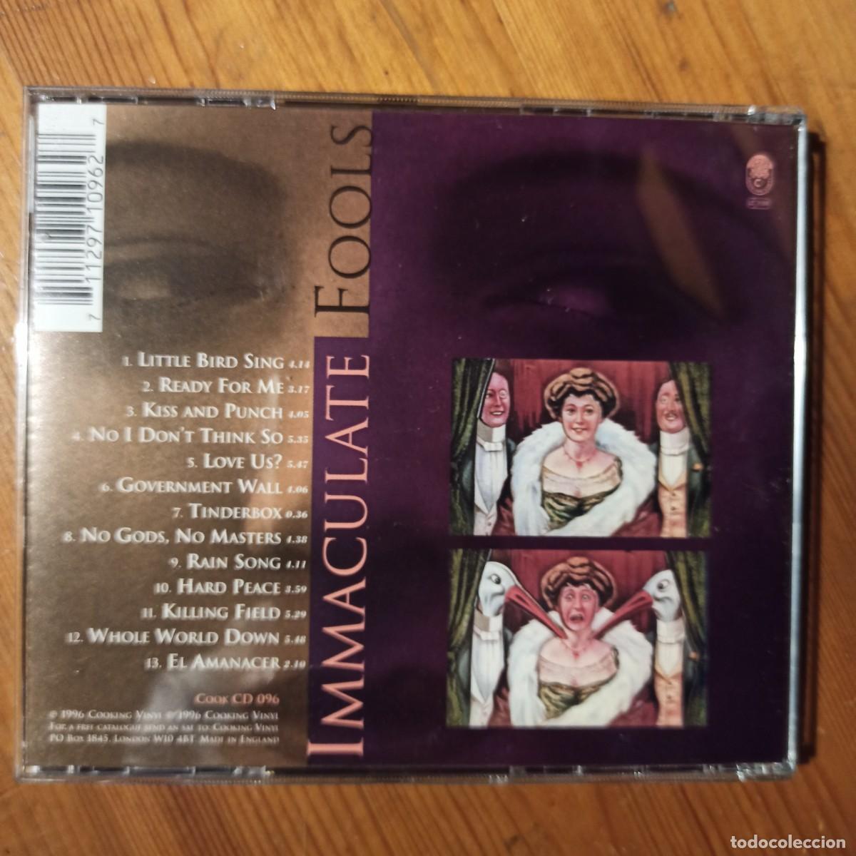 CDs de m&uacute;sica: CD Immaculate Fools &ndash; Kiss And Punch - Foto 2
