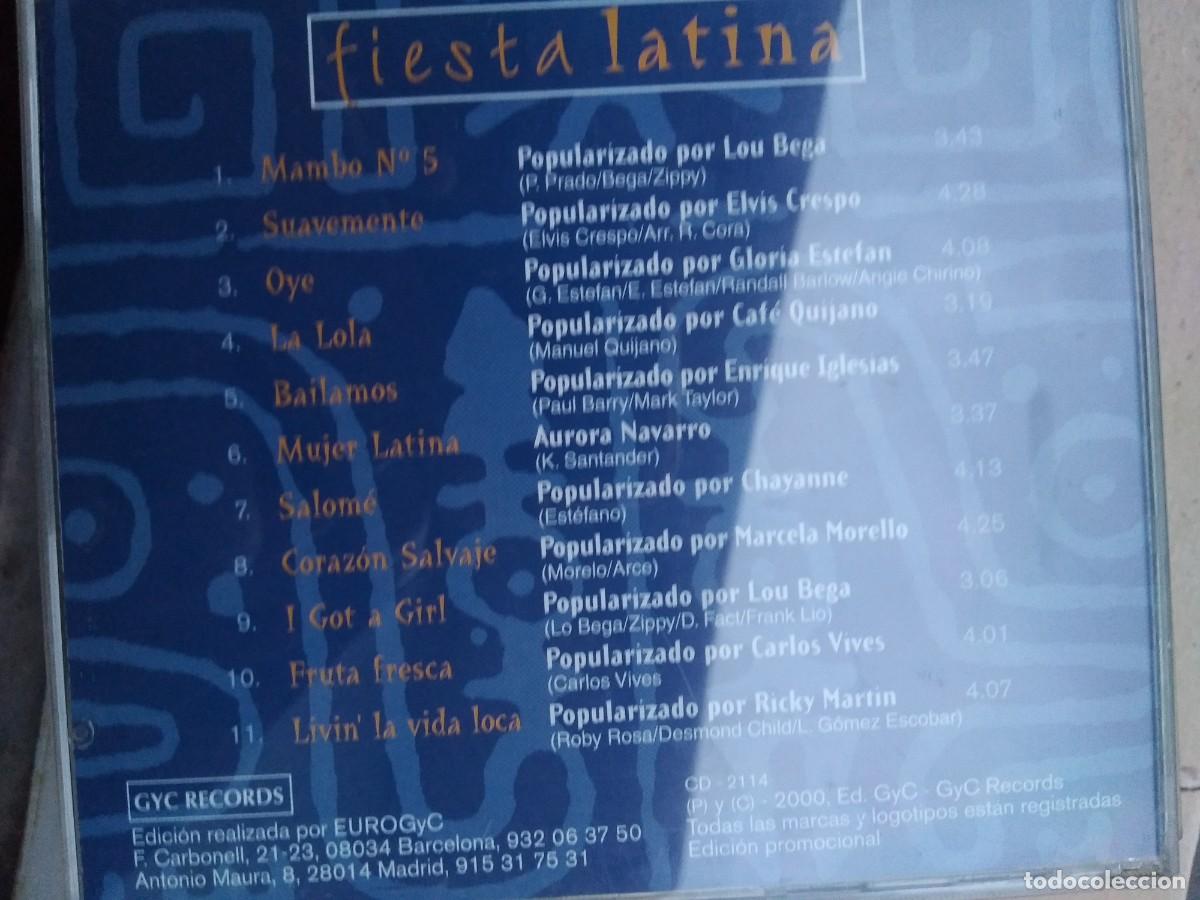 CDs de m&uacute;sica: Varios - Fiesta Latina - Foto 2