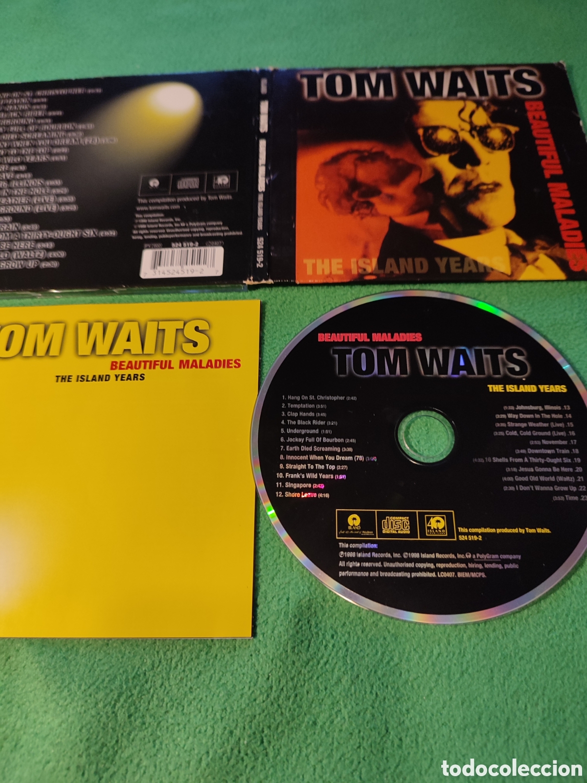 CDs de m&uacute;sica: Tom Waits - Beautiful maladies - Foto 2