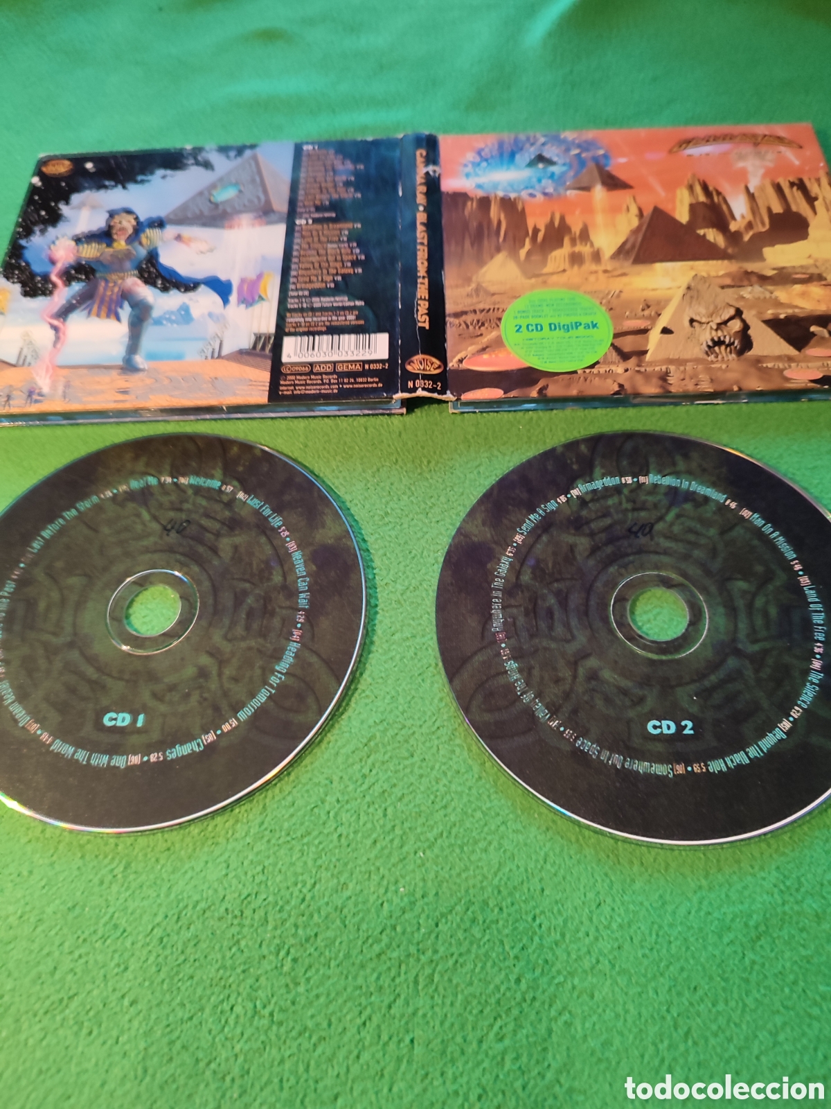 CDs de m&uacute;sica: Gamma Ray - Blast from The past 2 CDs - Foto 2