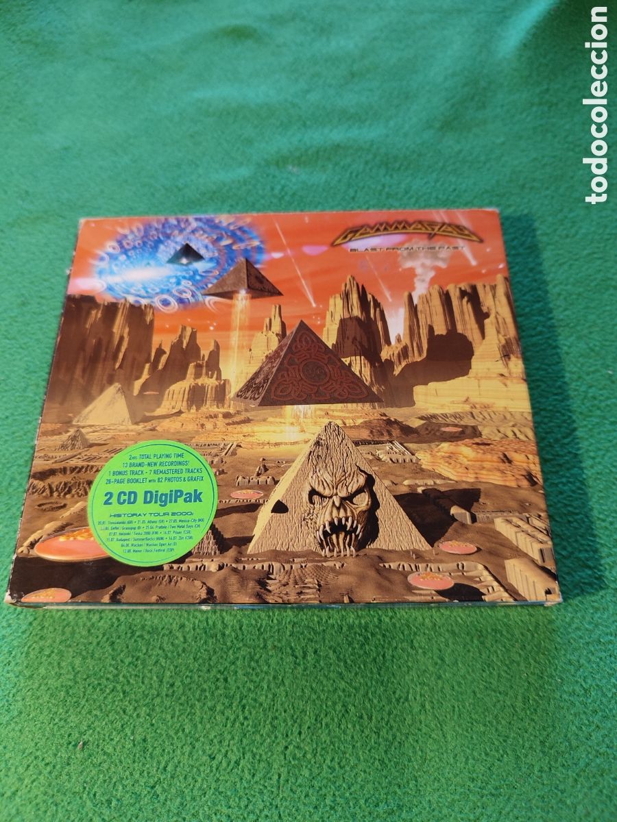 CDs de m&uacute;sica: Gamma Ray - Blast from The past 2 CDs - Foto 1