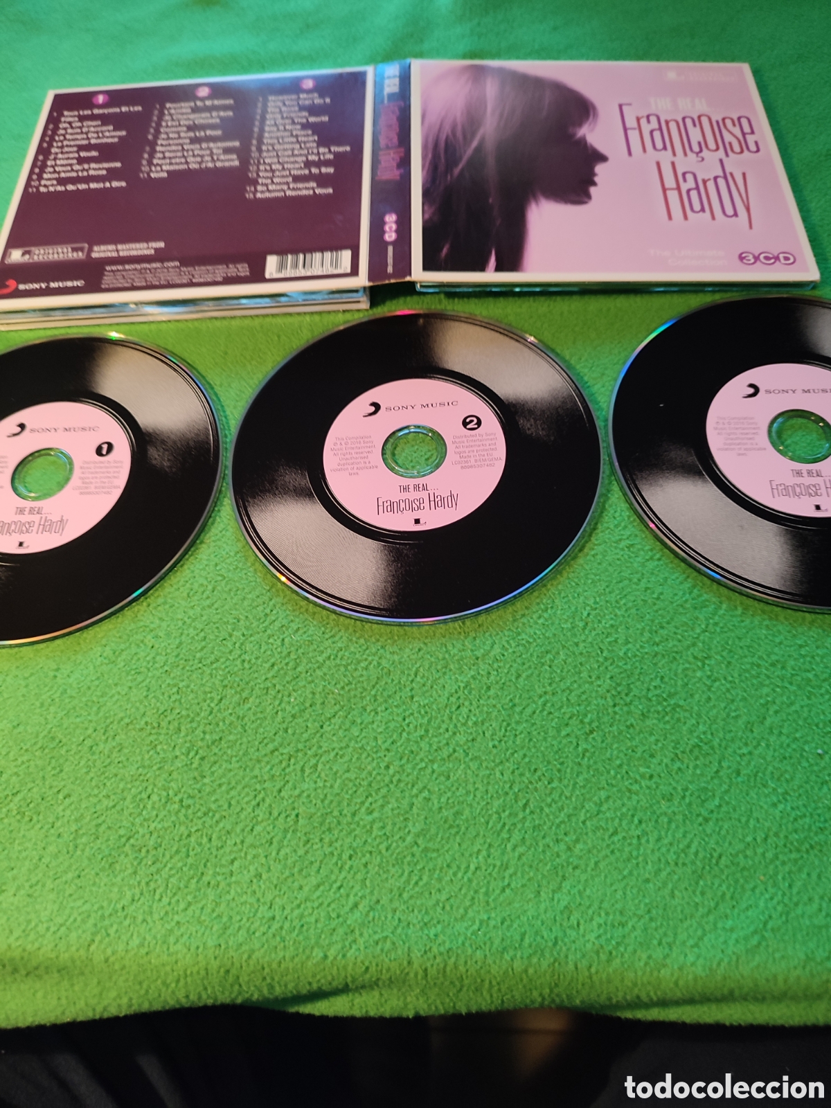 CDs de m&uacute;sica: Francoise Hardy - The real... 3 CDs - Foto 2