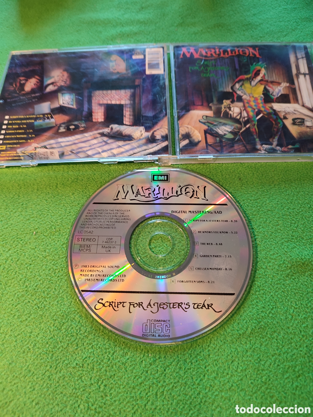CDs de m&uacute;sica: Marillion - Script for ajesters tears - Foto 2