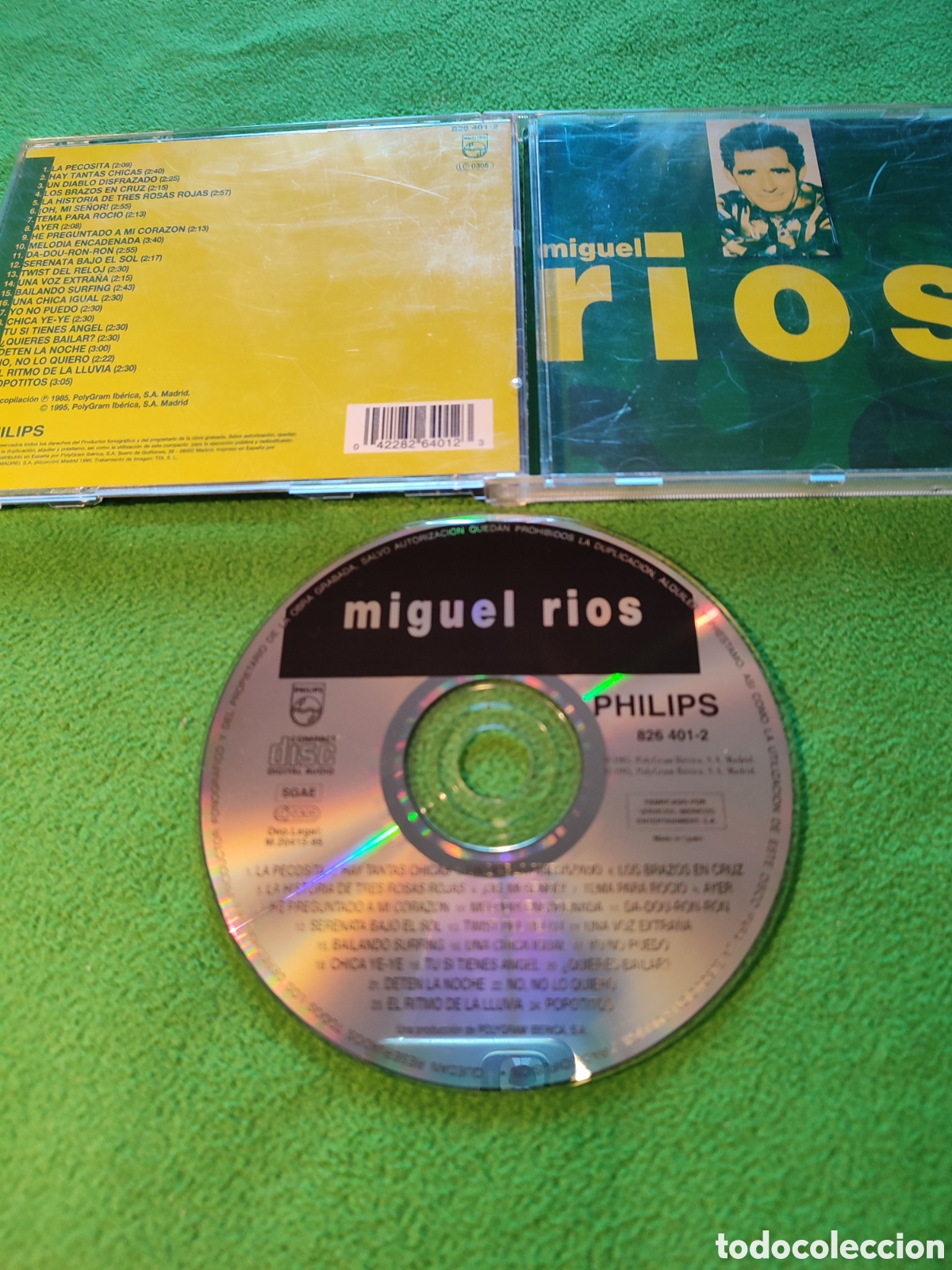 CDs de m&uacute;sica: Miguel R&iacute;os - Same Compact - Foto 2