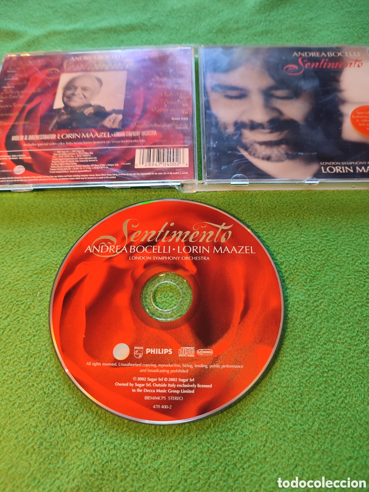 CDs de m&uacute;sica: Andrea Bocelli - Sentimiento - Foto 2
