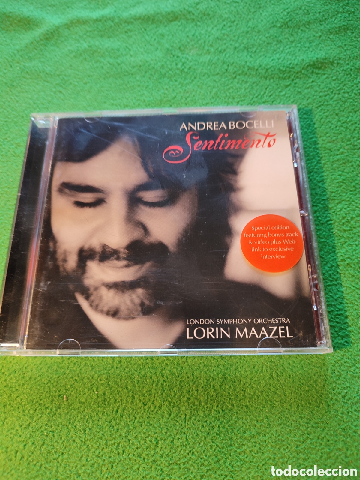 CDs de m&uacute;sica: Andrea Bocelli - Sentimiento - Foto 1