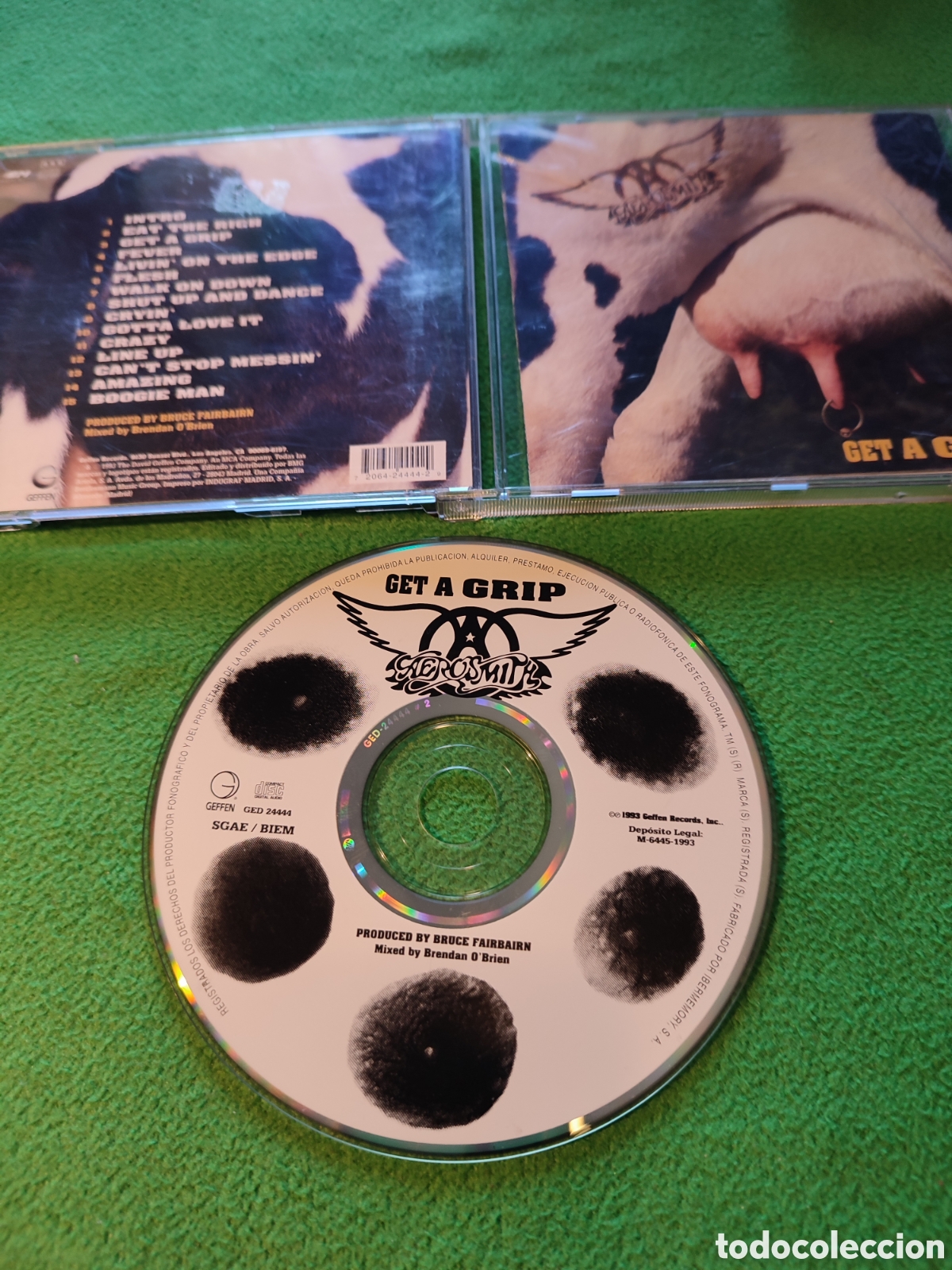 CDs de m&uacute;sica: Aerosmith - Get a grip - Foto 2