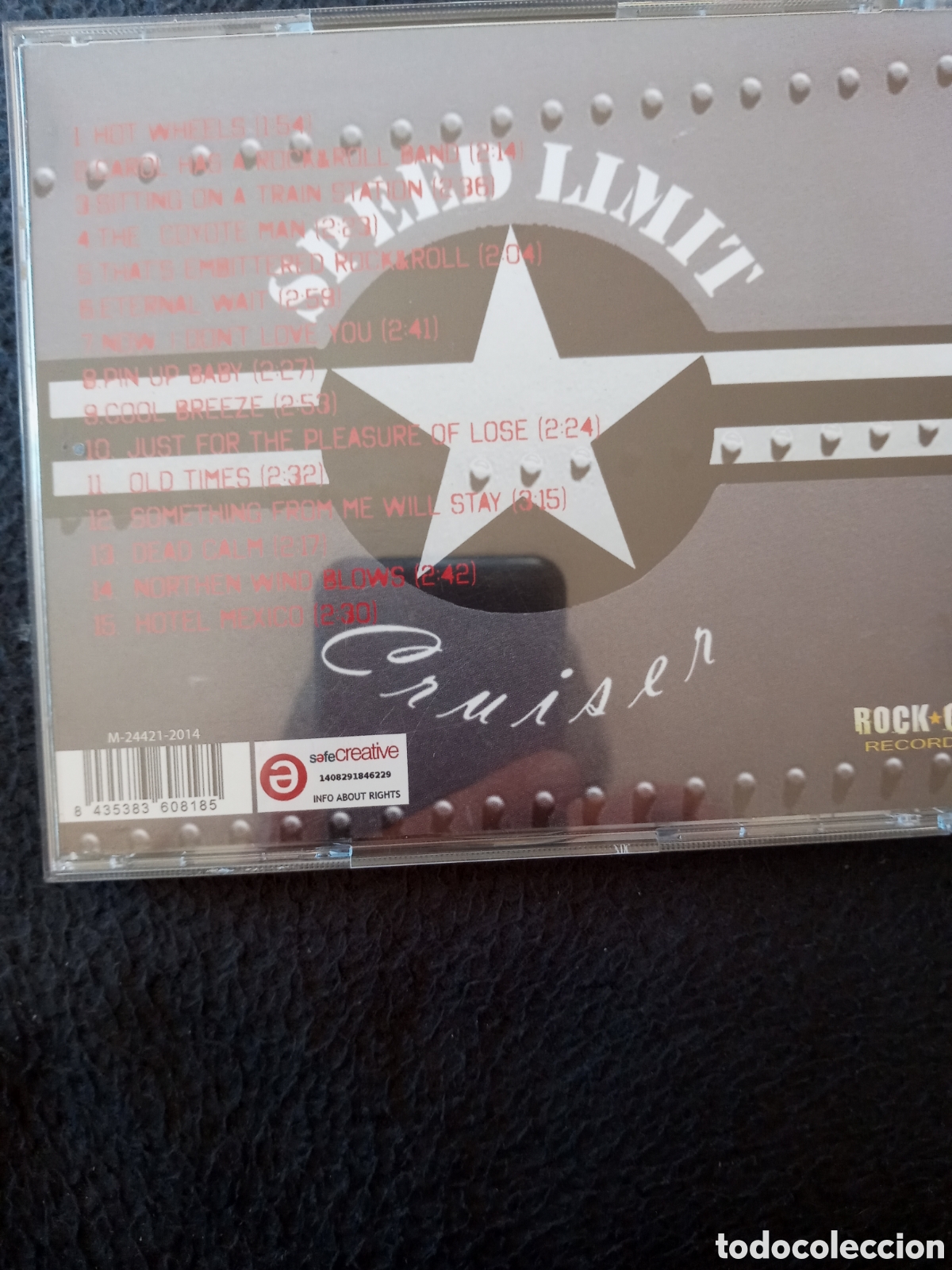 CDs de m&uacute;sica: SPEED LIMIT CRUISER.Go for broke.CD - Foto 2