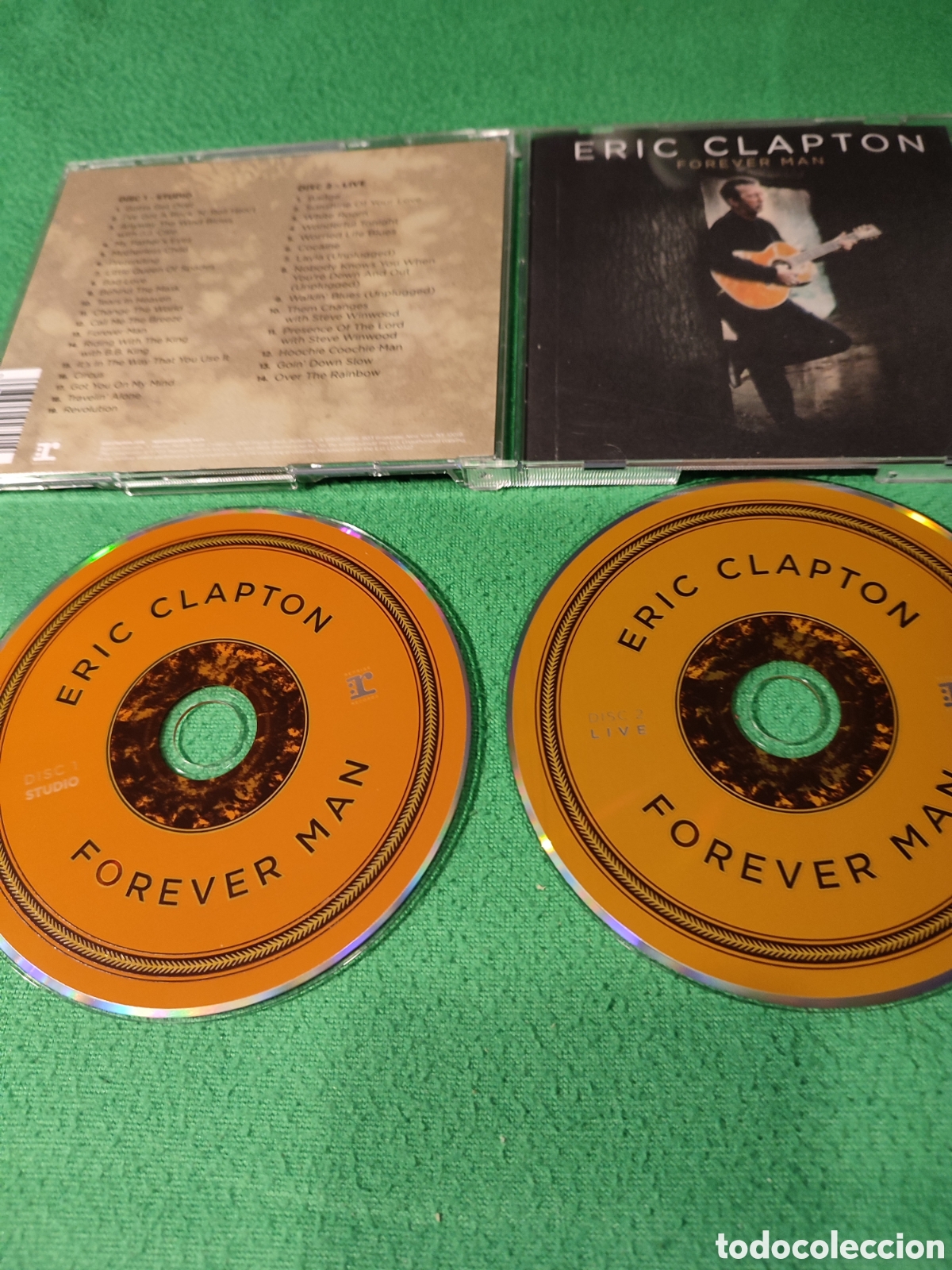 CDs de m&uacute;sica: Eric Clapton - Forever man 2 CDs - Foto 2