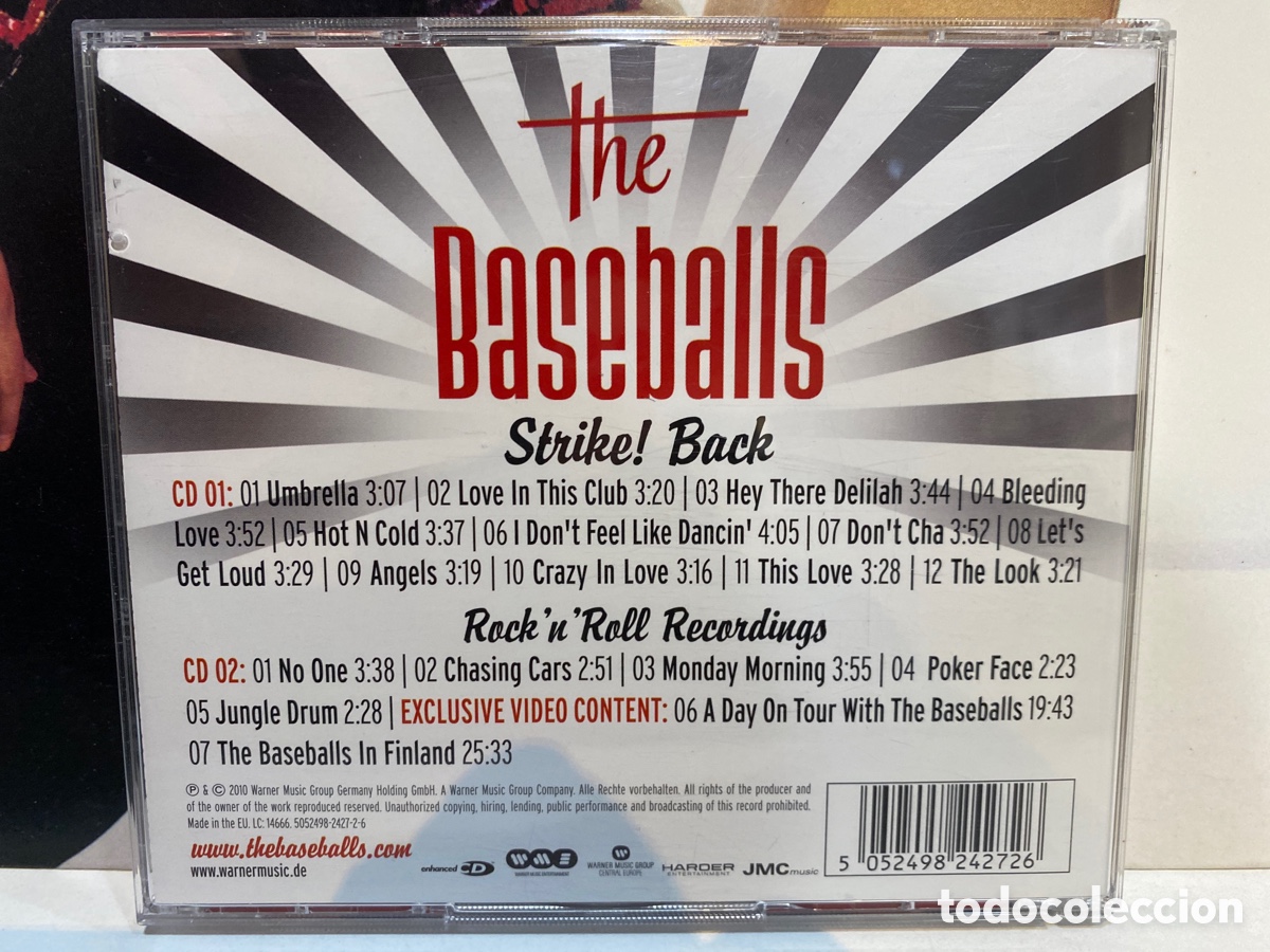 CDs de m&uacute;sica: The Baseballs - Strike! Back (2xCD, Deluxe Edition) - Foto 2
