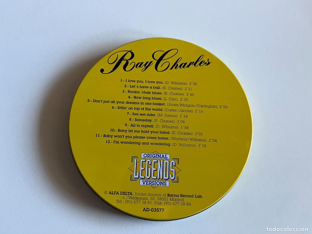 CDs de m&uacute;sica: CD RAY CHARLES ORIGINAL LEGENDS - Foto 2