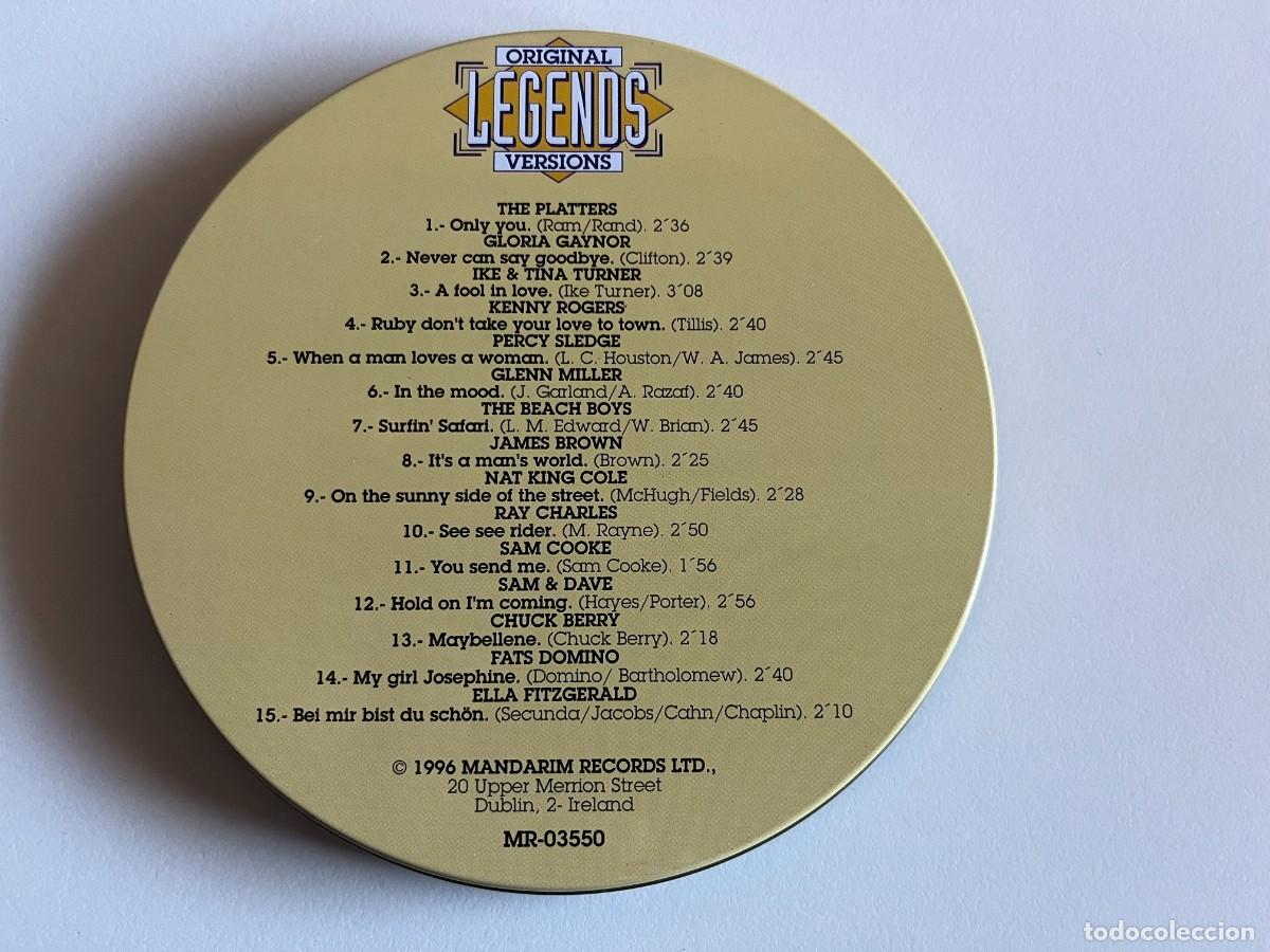 CDs de m&uacute;sica: CD ORIGINAL LEGENDS VERSIONS - Foto 2