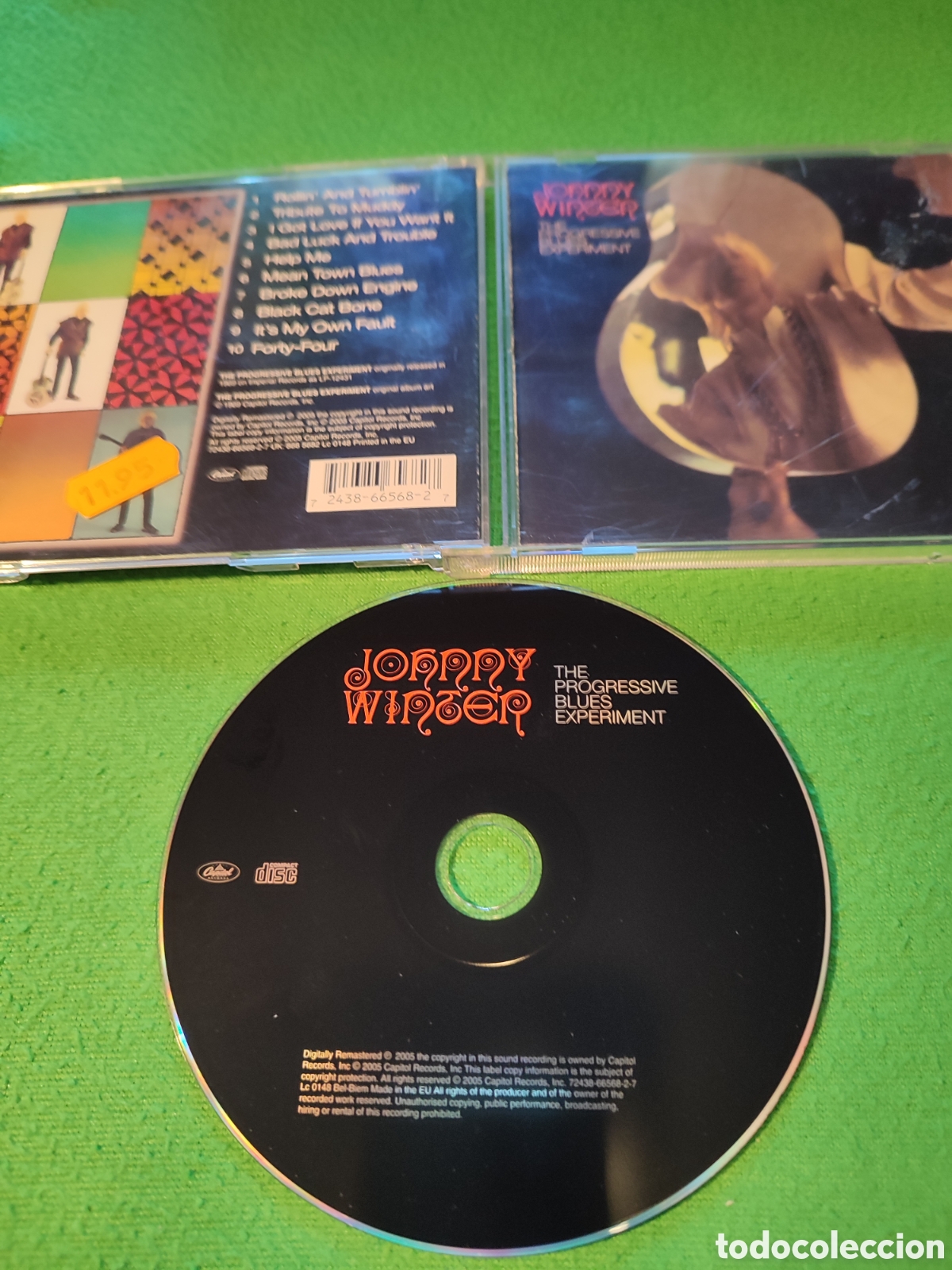 CDs de m&uacute;sica: Johnny Winter - The progressive blues experiment - Foto 2