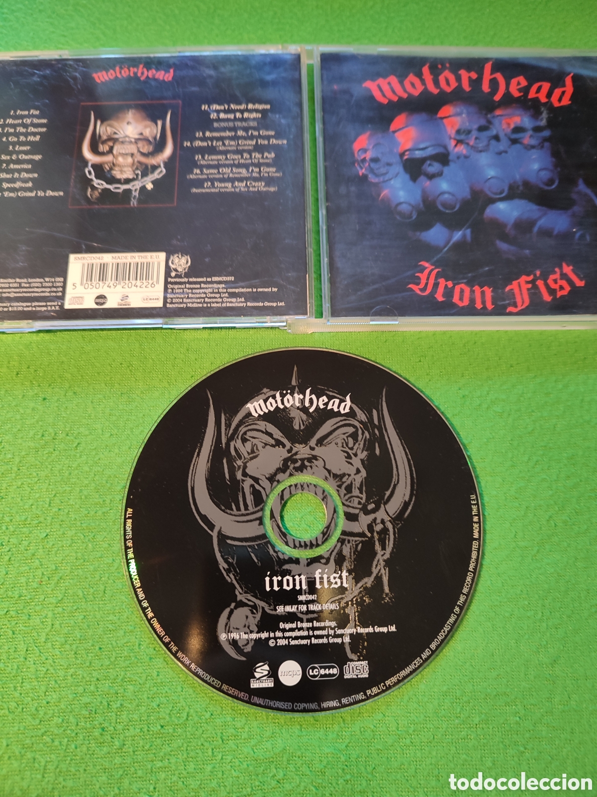 CDs de m&uacute;sica: Motorhead - Iron Fist - Foto 2