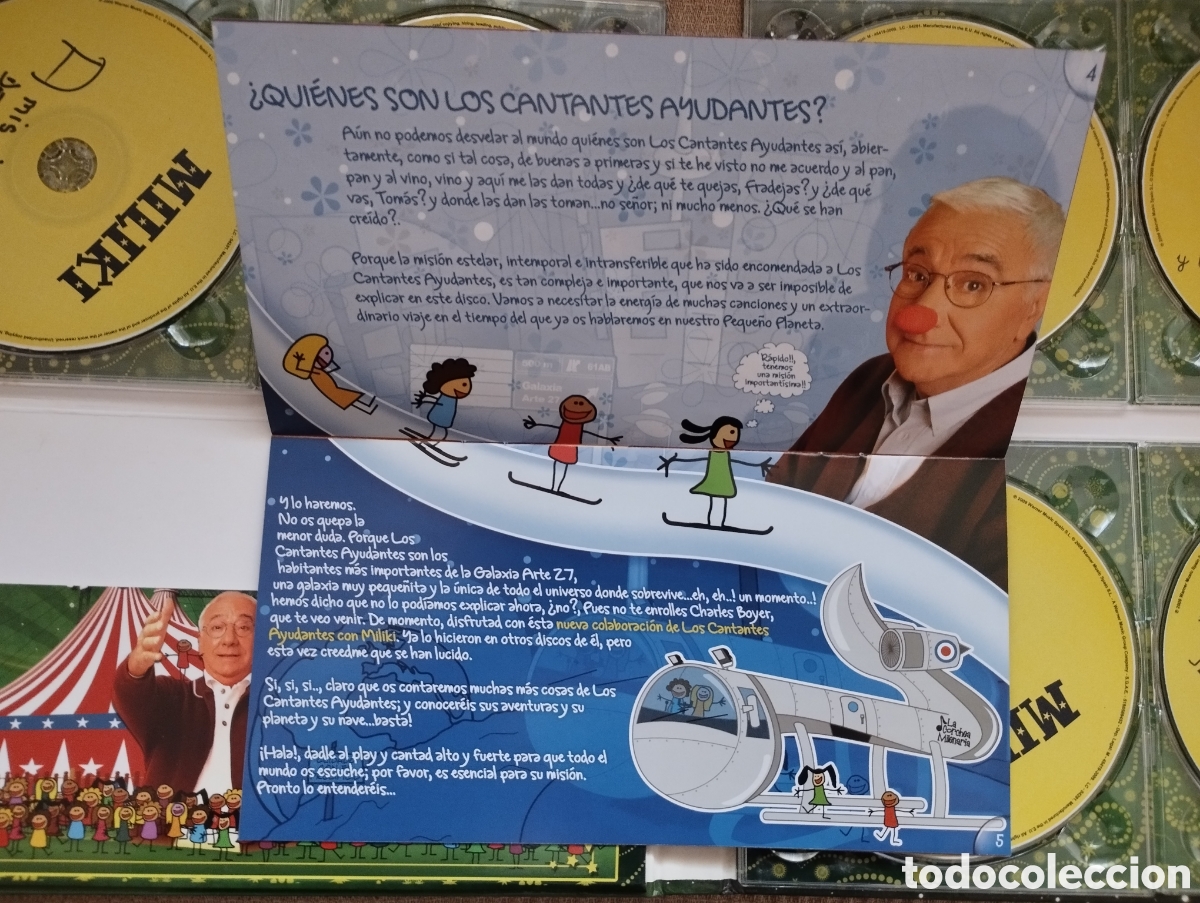 CDs de m&uacute;sica: MILIKI A TODOS MIS NI&Ntilde;OS - Foto 3
