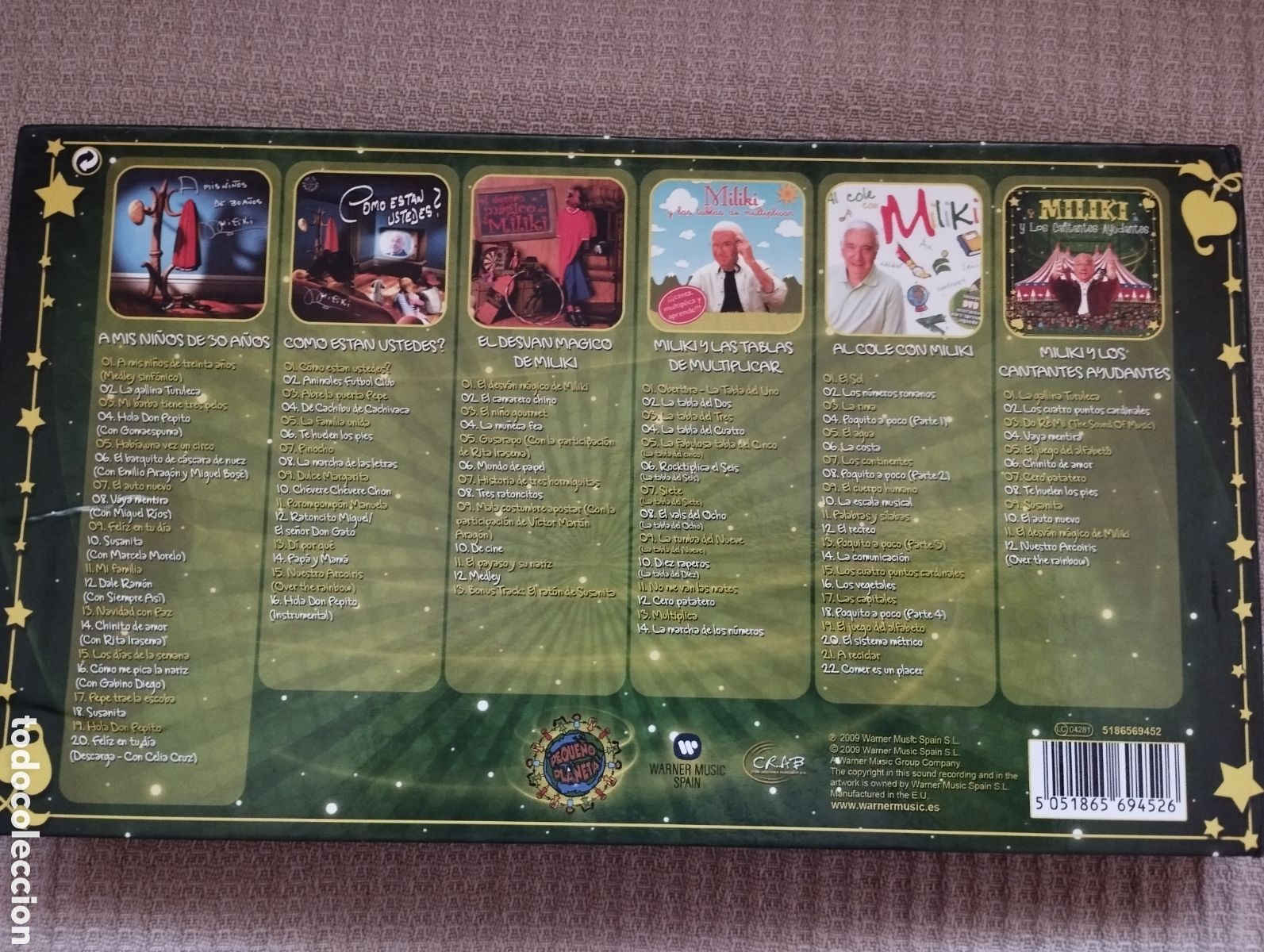 CDs de m&uacute;sica: MILIKI A TODOS MIS NI&Ntilde;OS - Foto 4