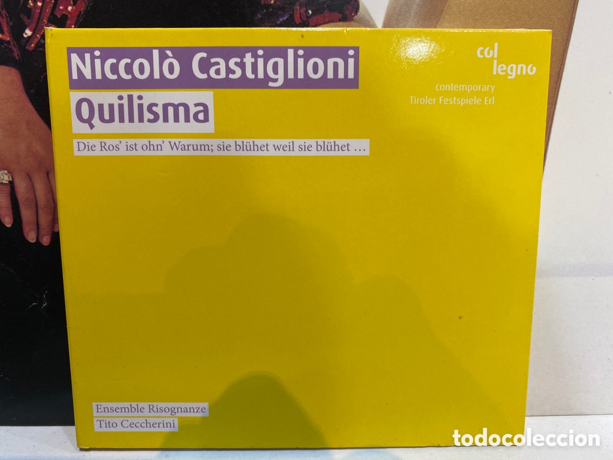 CD de M&uacute;sica: Castiglioni - Ensemble Risognanze, Tito Ceccherini - Quilisma (CD, Album)